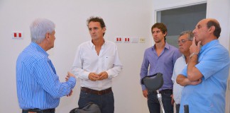 Luis y Juan Andreotti visitaron a Katopodis