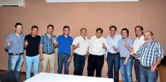 Reunión de intendentes del PJ de la Primera Sección