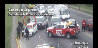 Hombre entró a Tigre con un auto robado y fue detenido