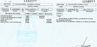 Tagliaferro publicó su sueldo y presentó la declaración jurada