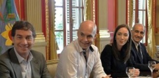 Vidal y Larreta anunciaron obras conjuntas en seguridad y salud