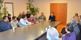 Katopodis, con representantes de gremios de San Martín