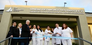 Andreotti inauguró Unidad de Diagnóstico Precoz