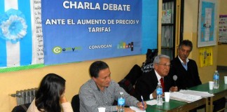 Disertación sobre aumentos de precios y tarifas