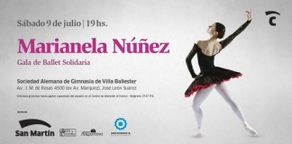 Nueva gala solidaria de Marianela Núñez en San Martín
