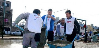 Mediante proyecto social, La Cava tiene nueva cancha de fútbol