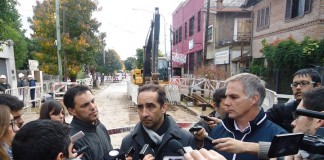 850 millones para agua y cloacas en Morón
