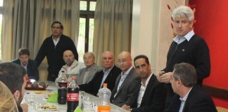 Tagliaferro se reunió con representantes de cámaras empresarias