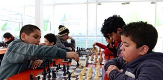 Encuentro de ajedrez entre San Fernando y San Martín