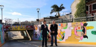 Posse inauguró el túnel de Beccar