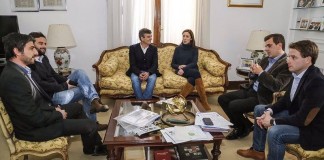 Tras los ataques a funcionarios municipales, Vidal recibió a Zabaleta