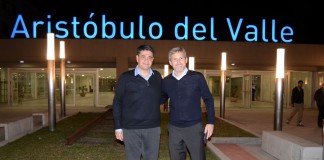 Jorge Macri y Frigerio recorrieron las obras de Aristóbulo del Valle