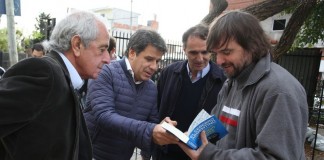 Katopodis, Manes y D’onofrio recorrieron La Carcova