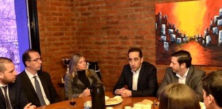 Tagliaferro se reunió con representantes del Poder Judicial de Morón