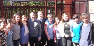 Carolina Stanley y Valenzuela visitaron barrio Ejército de los Andes