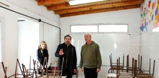 Gelay recorrió la Secundaria Media N°1 de Boulogne