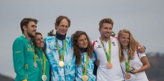 Otra medalla de oro: Lange y Carranza ganaron en vela