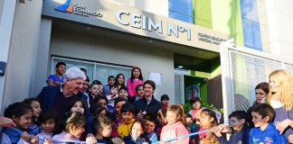 Andreotti inauguró Centro Educativo Municipal