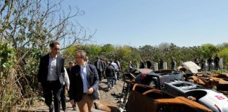 Desbarataron un desarmadero clave de la zona oeste