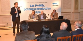 Katopodis reunió a economistas y Pymes de San Martín