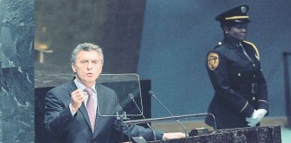 Confusión diplomática de Macri en la ONU