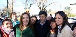 Vidal y Posse visitaron el barrio La Cava