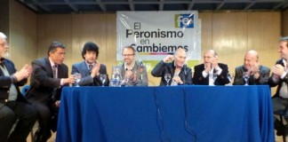 Venegas y Brown presentaron el Partido Fe en San Martín