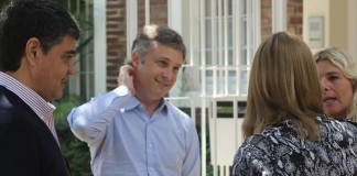Jorge Macri y Fernando de Andreis charlaron con vecinos de VL