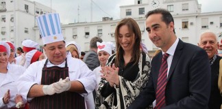 Vidal y Tagliafierro, de festejo en su “casa”