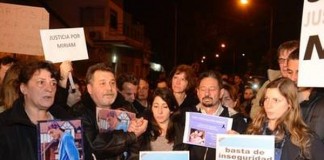 Masiva marcha en reclamo de seguridad en El Palomar