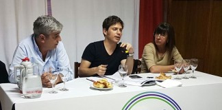 Kicillof disertó en Vicente López