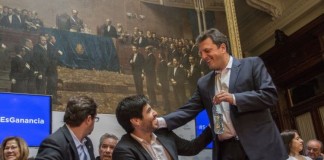 Massa presentó su propio proyecto de Ganancias