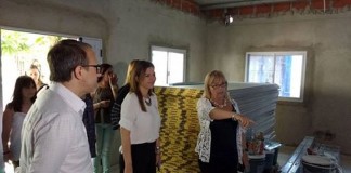 Valenzuela supervisó las obras del nuevo Centro Integral de la Mujer
