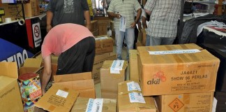 Decomisaron más de 75 toneladas de pirotecnia en Ciudadela