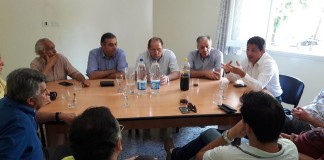 Metrobús: concejales massistas se reunieron con representantes del comercio de Haedo