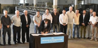 Katopodis firmó la Declaración de Emergencia Pyme en San Martín