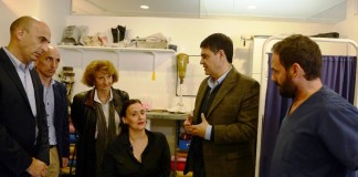 Michetti y Jorge Macri recorrieron el Instituto Anselmo Marini