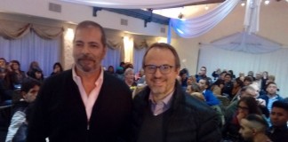 Raúl Mazzeo celebró su incorporación a Cambiemos junto con Valenzuela