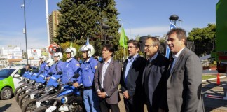 Valenzuela y Ritondo presentaron nuevos móviles policiales