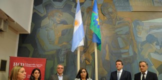 Con demora, Zamora brindó el mensaje inaugural en el Concejo