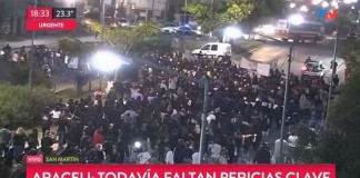 Marcha en San Martín para pedir justicia por Araceli