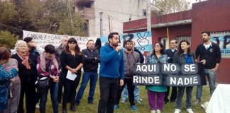 Homenaje a los fusilados de Barrio Obrero, con mensaje preelectoral