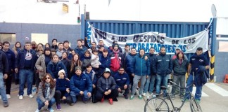 Sigue el acampe de trabajadores despedidos de PepsiCo