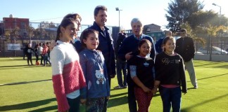 Andreotti y Massa inauguraron el Polideportivo 8 y arremetieron contra Cambiemos