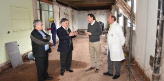 Katopodis recorrió las obras de la tercera etapa del Thompson