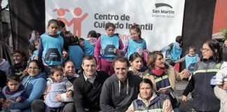 Katopodis inauguró el edificio del Centro de Cuidado Infantil Tren Blanco