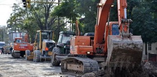 Avanza la repavimentación de la Ruta 4