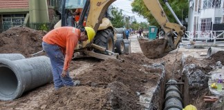 Finalizó el Ramal II de la obra hidráulica Cuenca Haedo Norte