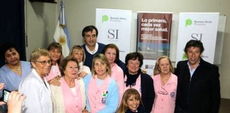 Posse y Esteban Bullrich recorrieron obras del Hospital Materno Infantil