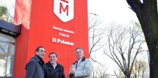 Tagliaferro inauguró un destacamento policial en Plaza Cattáneo